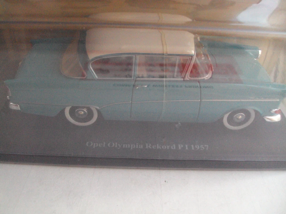 Auto Vintage N°63 Europe Collection Opel Olympia Rekord P1-1957 1/24 - Immagine 3 di 4