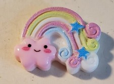 Cute Rainbow Magnetic Needle Minder Cross Stitch Embroidery  Cover Holder