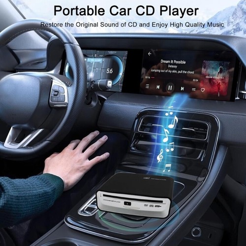 Nonslip DVD Player with USB and AUX Port Compatibility for Vehicle Entertainment - Afbeelding 7 van 8