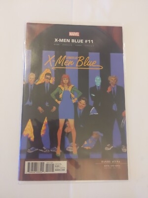X-MEN BLUE #11 (2017) - GRADE NM - LIMITED 1:5 INCENTIVE DANIEL ACUNA VARIANT!