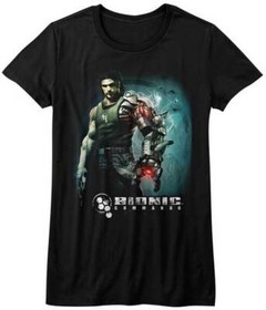 Bionic Commando Steam Arm X Box 360 NES Video Game Women's T Shirt Gamer Merch