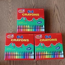 CRAYOLA CRAYONS HUGE LOT W/ FEW SHARPENERS INCLUDED. NEW