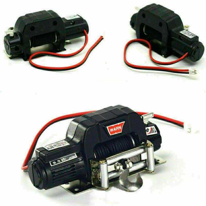 1:10 Seilwinde Winch für Traxxas TRX-4 Axial SCX10 D90 D110 TF2 TRX4 KM2 RC Auto - Bild 2 von 4