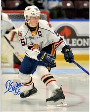 BRANDT CLARKE LA KINGS BARRIE COLTS AUTOGRAPHED SIGNED 8X10 PHOTO WITH COA