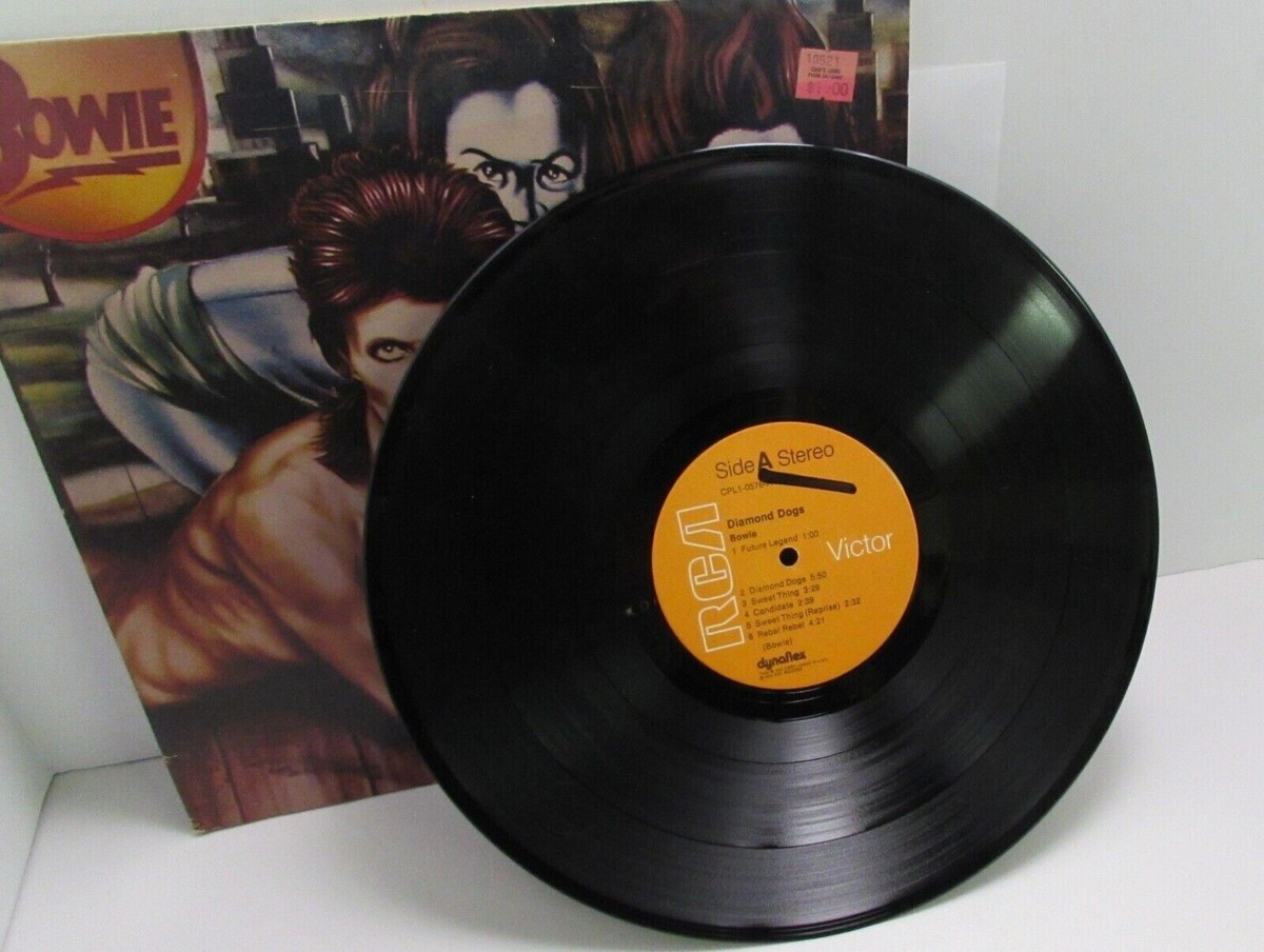 David Bowie diamond dogs vinyl LP レコード David Bowie Diamond Dogs Original RCA DYNAFLEX GATEFOLD LP