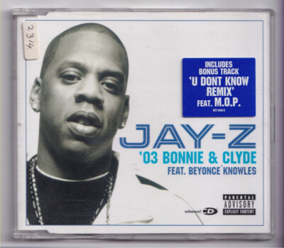 (KY414) Jay-Z ft Beyonce, '03 Bonnie & Clyde - 2002 CD