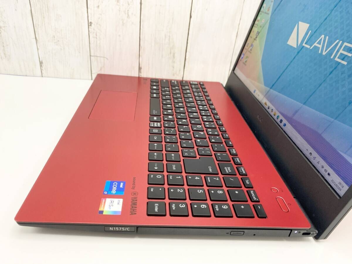 NEC Core i7 新品SSD256GB 16GB №988 SSD1TB Memory32GB NEC Notebook PC N1575/C 11th Generation Core i7