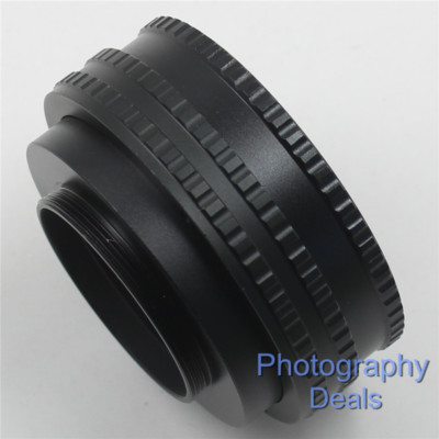 M52 to M42 17-31mm Adjustable Focusing Helicoid Adapter Macro Extension Tube