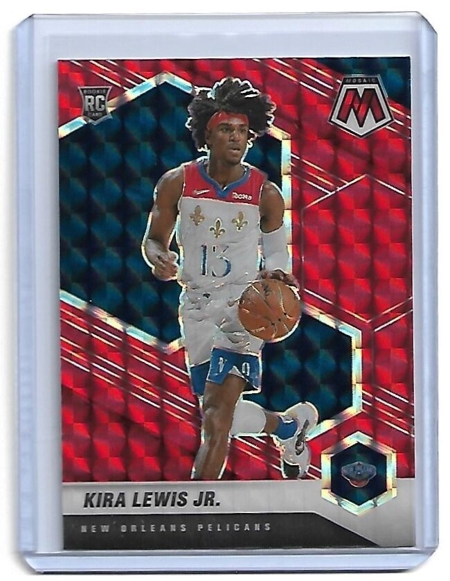 Kira Lewis Jr.  RC ▪ 2020-21 Mosaic  Hobby RED Prizm #224   Rookie  Pelicans