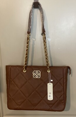 NWT Daisy Fuentes Shoulder Bag Brown