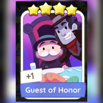 1 x Guest of Honor (    ) - sticker (Ghost Stories - set 12) Mono_poly_go