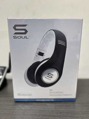 SOUL Elite SE5 Hi-Definition Noise Cancelling Headphones - New 