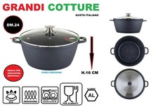 PENTOLA ANTIADERENTE STONE PASTA VERDURE GRANDI COTTURE INDUZIONE 9 2023