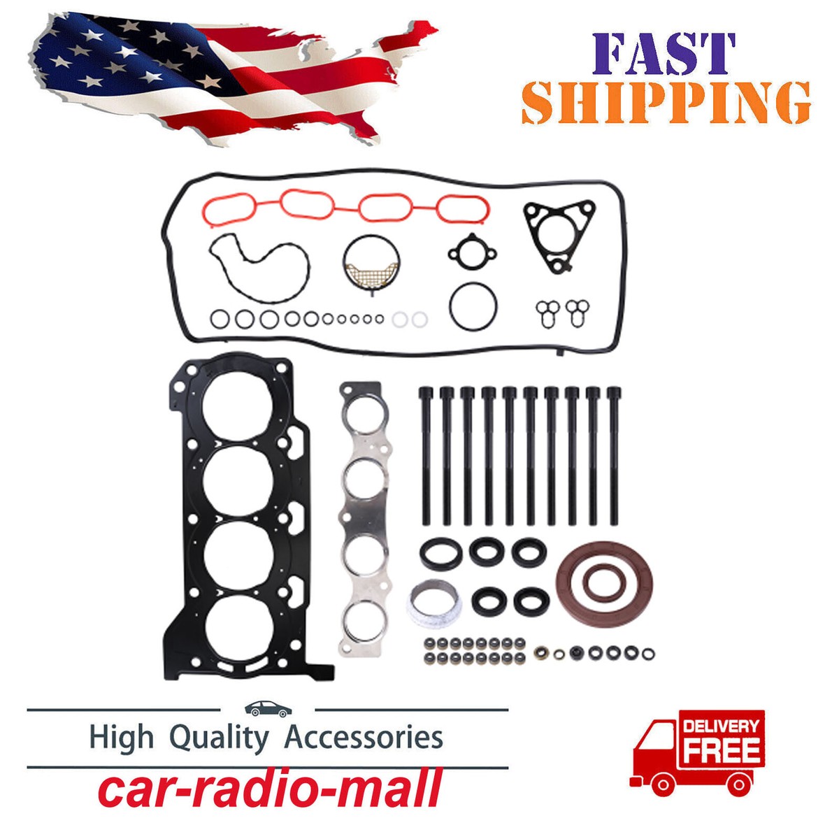 PHILTOP HS26515PT-1 Head Gasket Set Compatible With Prius 2010-2020,Prius V 2012-2018,Prius Plug-in 2012-2015,Prius AWD-e 2019-2020,CT200h 2011-2017,Corolla 2020,1.8L Head Gasket Kit - Foto 7