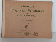 Ashford Simple Organ Voluntaries, Lorenz Publishing Co 1903
