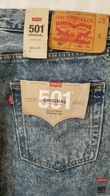 levis 501 33x34