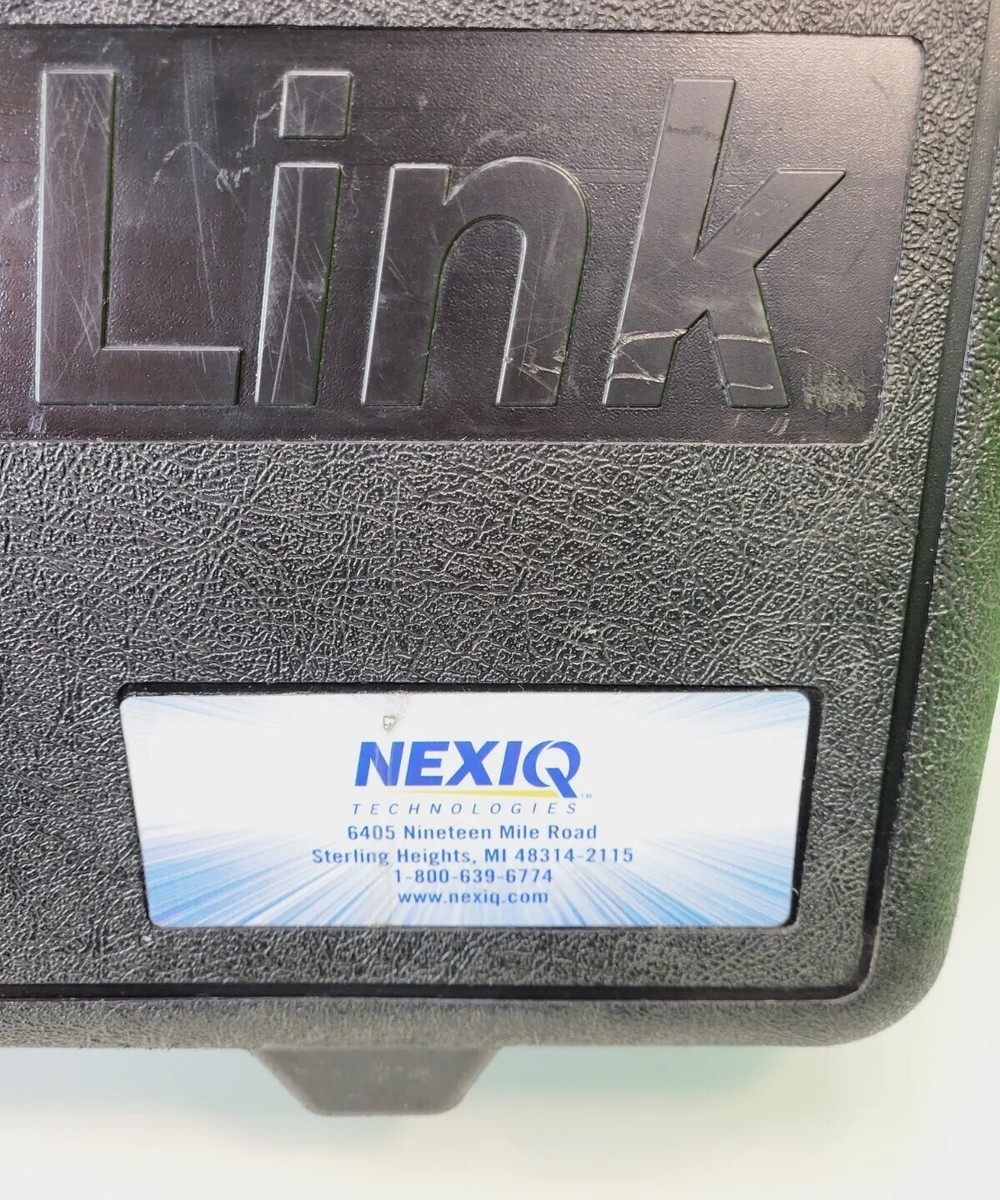 NEXIQ MPSI Pro Link 217003 Plastic Hard Shell Storage Carrying