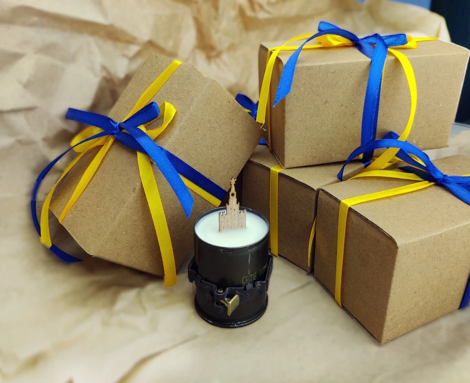 Vela Perfumada Mecha Kremlin Altamente Decorativa, Vela de Soja Artesanal Única Foto 4 de 4