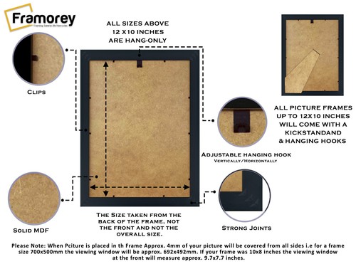 Stardust Range Picture Frame Option Of With or Without White Mount - Picture 49 of 57