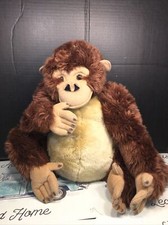 VGUC-16 FAO Schwarz Toys R Us Chimpanzee Ape Monkey Chimp Plush Stuffed