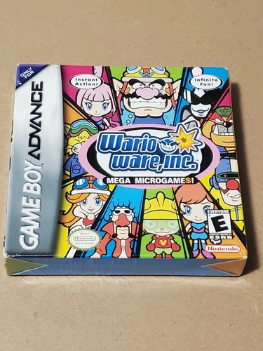 WarioWare, Inc.: Mega Microgame (Nintendo Game Boy Advance) GBA SEALED FREE SHIP