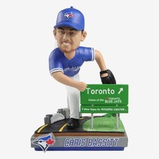 Chris Bassitt Toronto Blue Jays Next Stop Bobblehead MLB Baseball