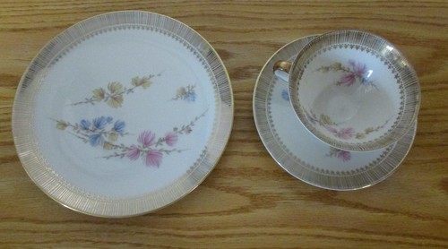 Vintage Winterling Bavarian Tea Cup, Saucer & Dessert Plate Art Deco - Picture 7 of 7