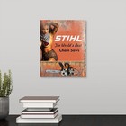 Vintage Stihl Chainsaws Photo Picture  Advertisement 8.5X11 Photo Print Unframed