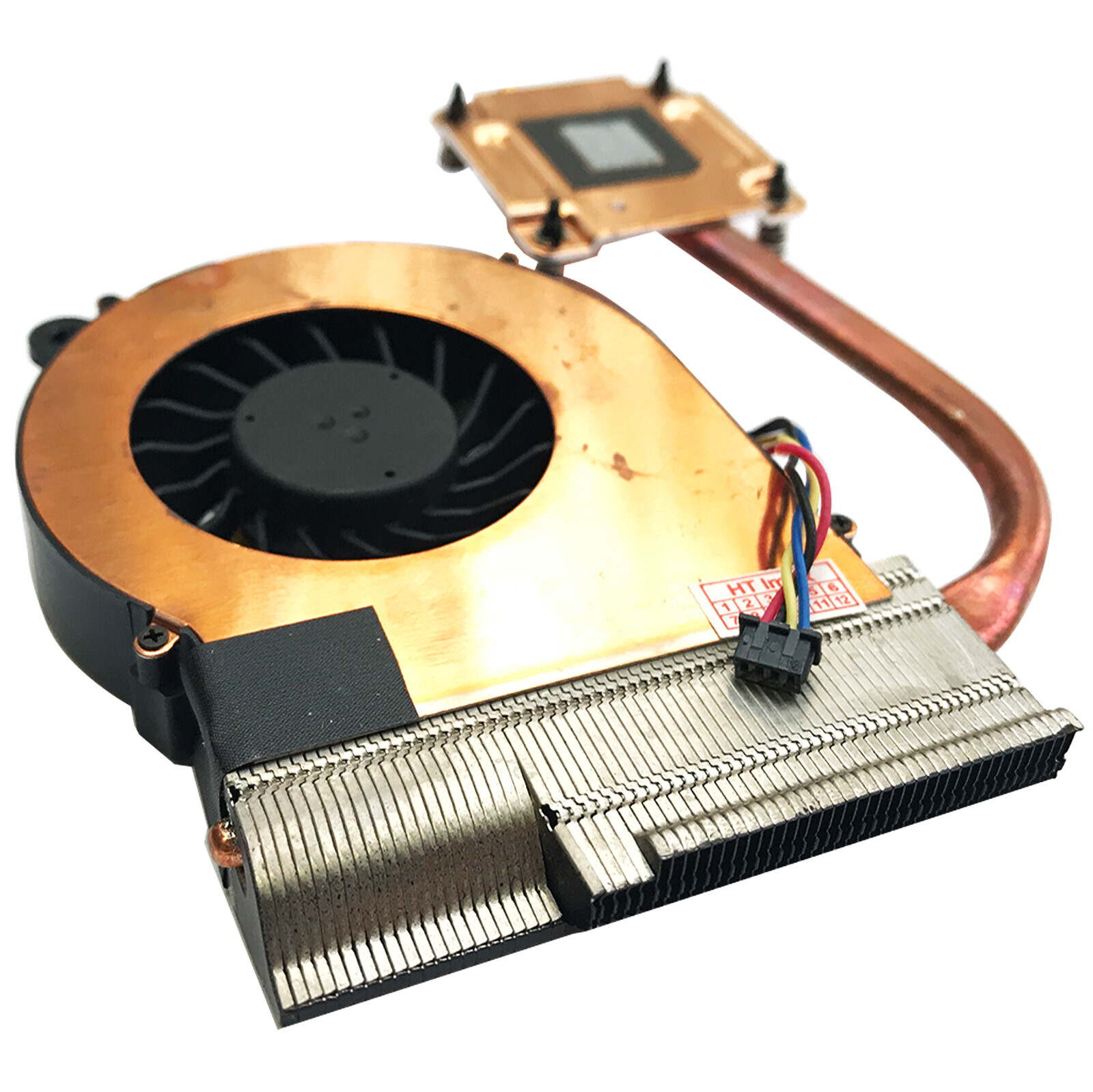 Lüfter Kühlkörper 4-PIN version 2 für HP Compaq Presario CQ42-155TU ...