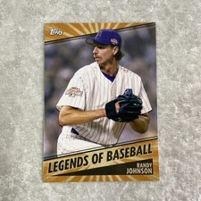 Randy Johnson 2021 Topps Legends Of Baseball MLB Diamondbacks Card #LOB-15
