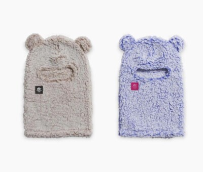 Kids TURTLE FUR Bear Balaclava Comfort Lush High Pile Fleece (Kids' 3-6)