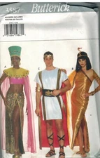 3587 UNCUT Butterick SEWING Pattern Misses Halloween Costume Cleopatra Egyptian