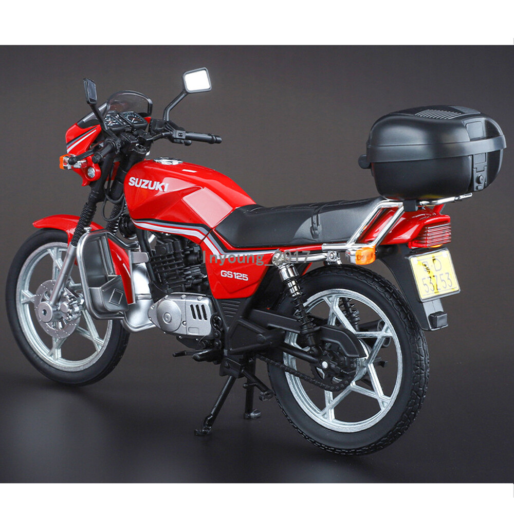 1:12 Suzuki GS125 Motorcycle Model Diecast Toy Car Toys for Boys