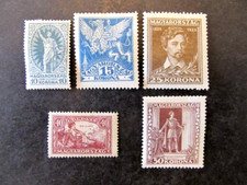 HUNGARY, SC# B72-B76, 100th BIRTHDAY of SANDOR PETOFI (1923) MHG