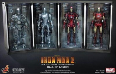 Iron Man Hall of Armor Bays Collectible Figure Accessory