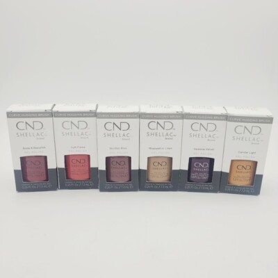 CND Shellac - Wild Romantics Collection - ALL 6 COLORS CHOOSE ANY
