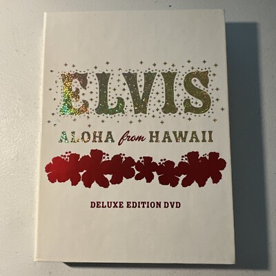 Elvis Presley Aloha From Hawaii 2-Disc Deluxe Edition DVD Set w/Insert Rare OOP