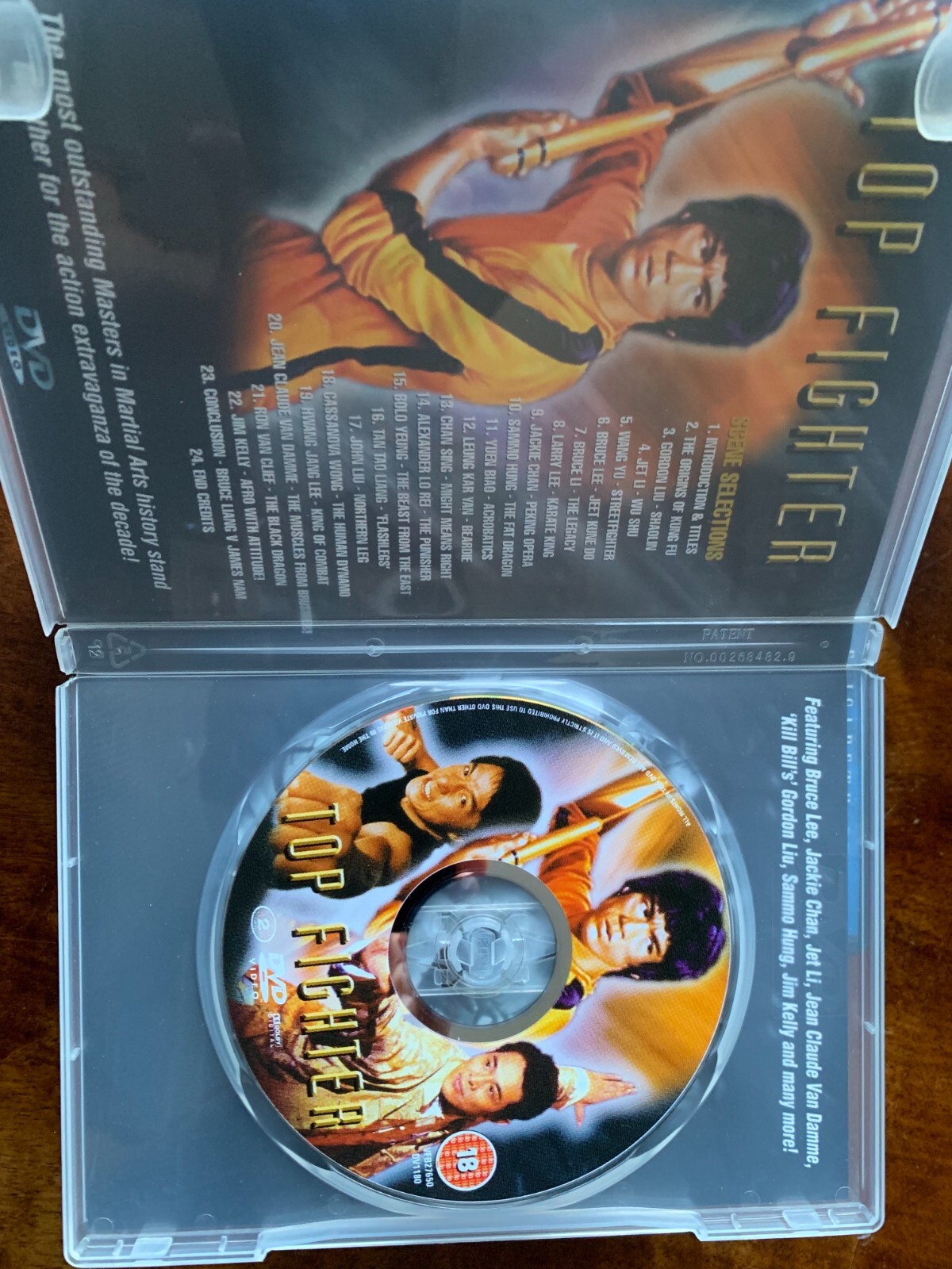 Top Fighter DVD Hong Kong Martial Arts Documentary Movie Bruce Lee
