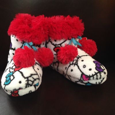 old navy pom velvet slippers