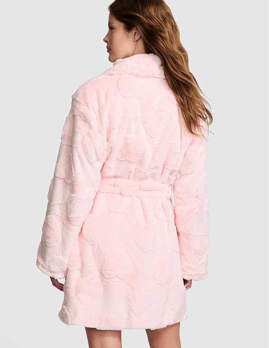 pink victoria secret dressing gown Buy Victoria's Secret Pink Stripe Fluffy Short Dressing Gown from Next Netherlands