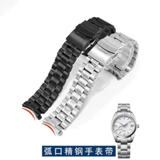 Solid Stainless Steel Watch Band Strap Mens Metal Bracelet 18/20/22/24 for Seiko