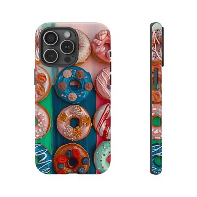 Phone Ink - Case for iPhone/Galaxy/Pixel - Colorful Donuts