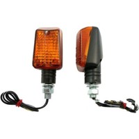 Blinker JMP Kurz Rauchglas Schwarz