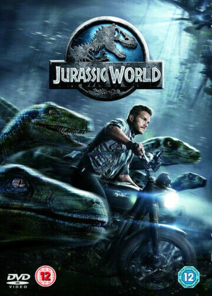 Jurassic World DVD (2015) FREE SHIPPING