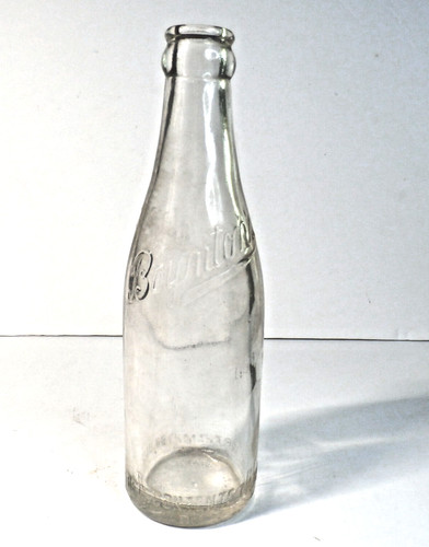 Vintage Boyntons 7.5 oz Soda Bottle Northampton Ma  Excellent