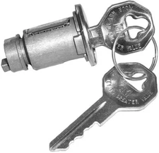 LOCK IGNITION ORIGNAL OCTAGON KEY HEAD 1953-66 CHEVROLET MODELS