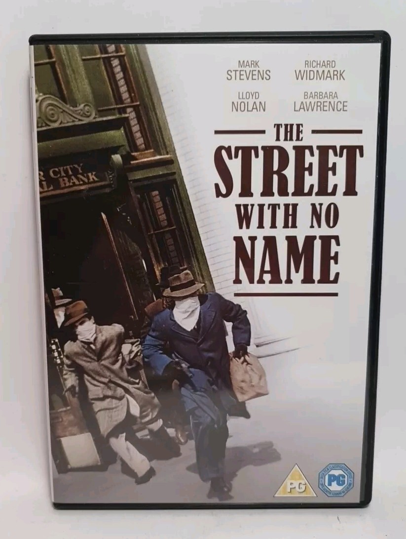 The Street With No Name 1948 DVD Mark Stevens Richard Widmark Uk Dvd
