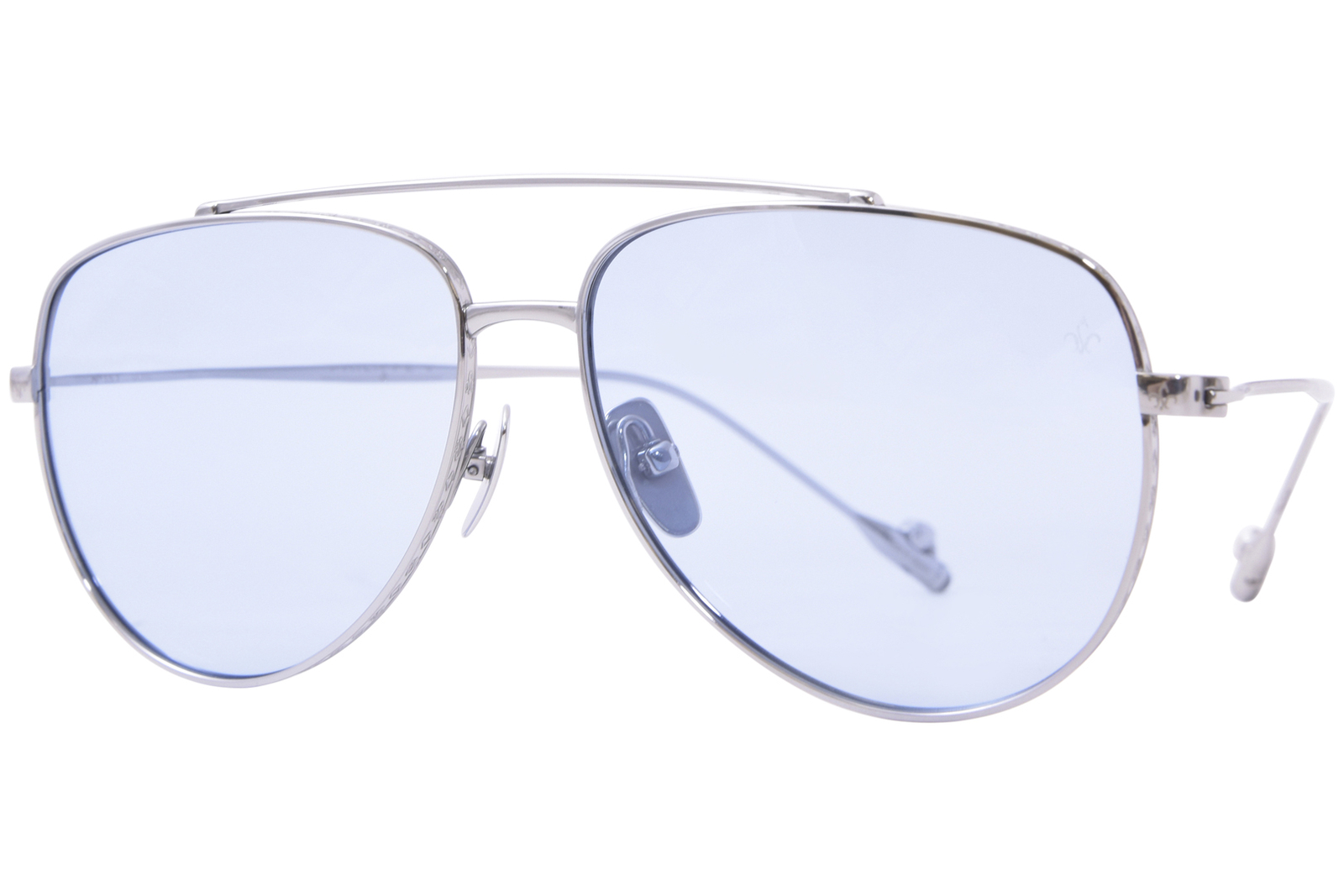 Солнцезащитные очки Philippe-V N15.1 03115101V Серебристые/фотохромные Jelly Blue Pilot 61 мм