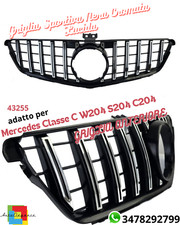 🤩 Gitter Sporttasche Schwarz Chrom Glänzend Für Mercedes W204 S204 C204 🤩