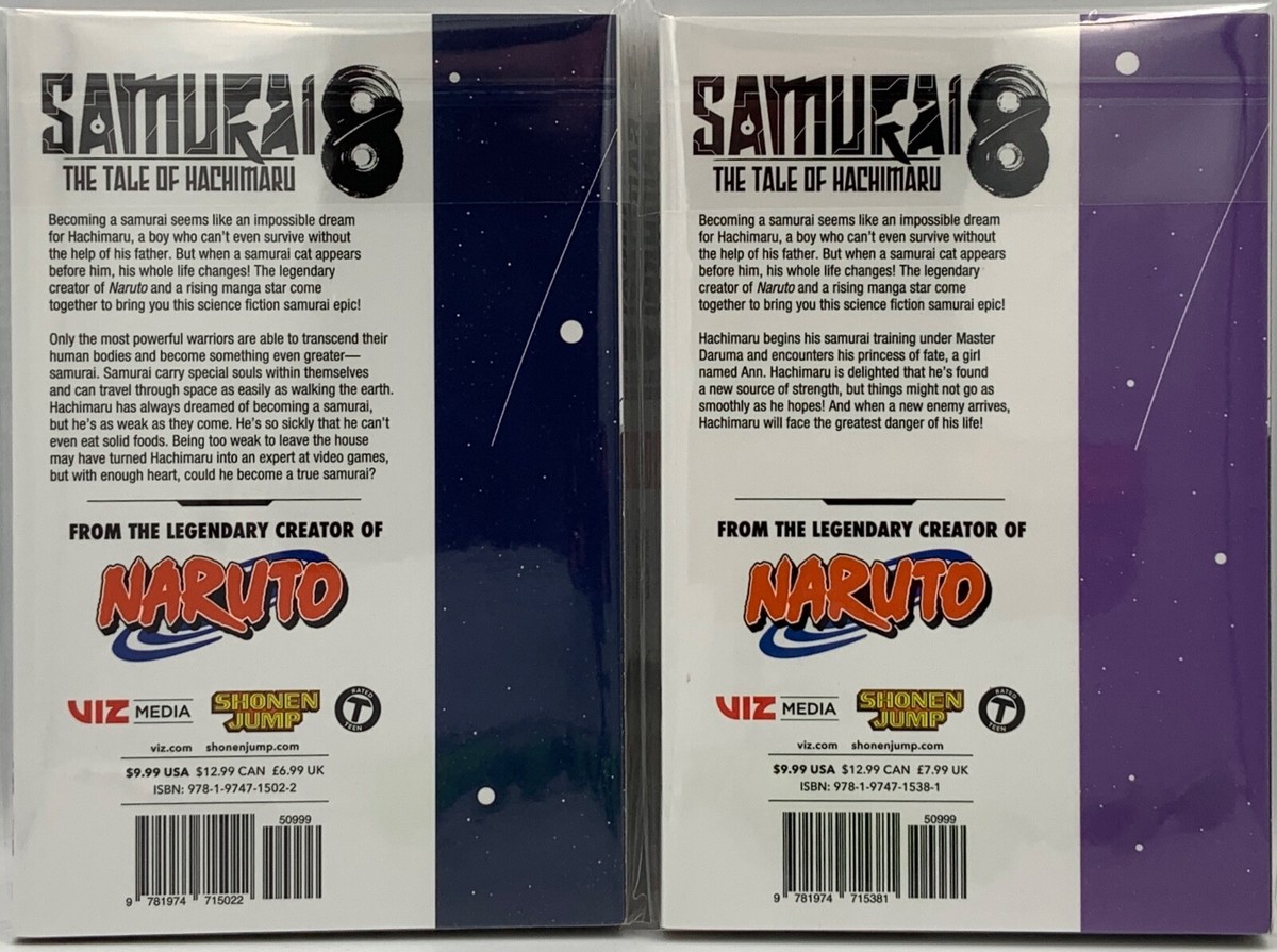 Samurai 8 The Tale of Hachimaru Manga Vol 1-2 Kishimoto Akira